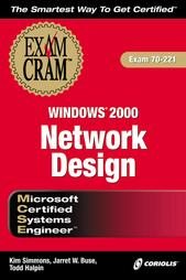 MCSE Win2000 Network Design Exam Cram Cert Book